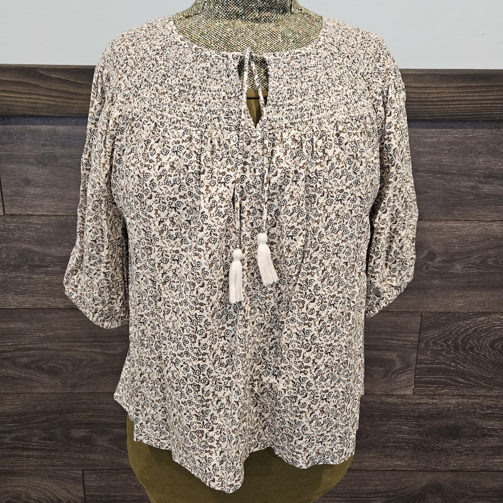 ON Floral Print Boho Women's Top